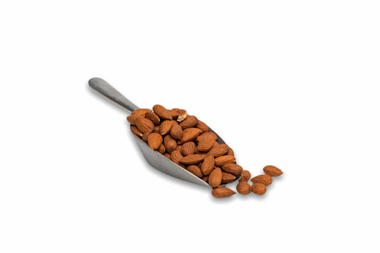 Pražené nesolené mandle. (100 g)